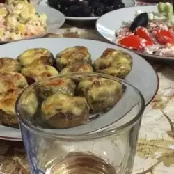 Пълнени гъбки с филе Елена