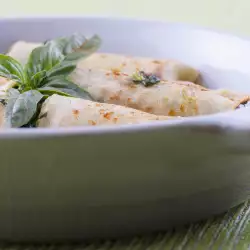 Палачинки, пълнени със спанак