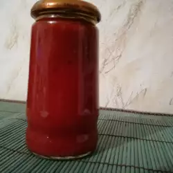 Пържени домати в буркани