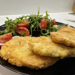 Пиле с пармезанова коричка
