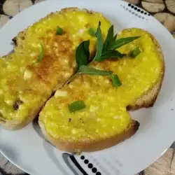 Принцеси с яйце, пармезан и джоджен
