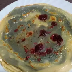 Протеинови палачинки с малини
