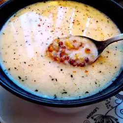 Супа от леща с кисело мляко