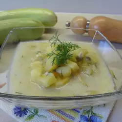 Супа от тиквички с картофи
