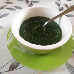 Крем супа от лапад и коприва
