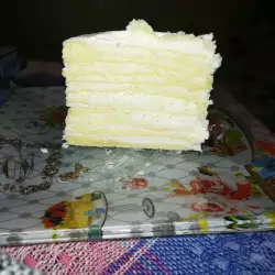 Торта бял ангел