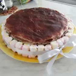 Лесна торта с маршмелоу