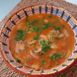 Вкусна гъбена яхния