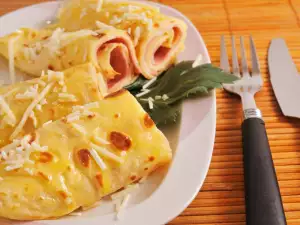 Палачинки с шунка