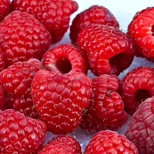 Замразете малините във фризер, за да запазите дълго вкуса им