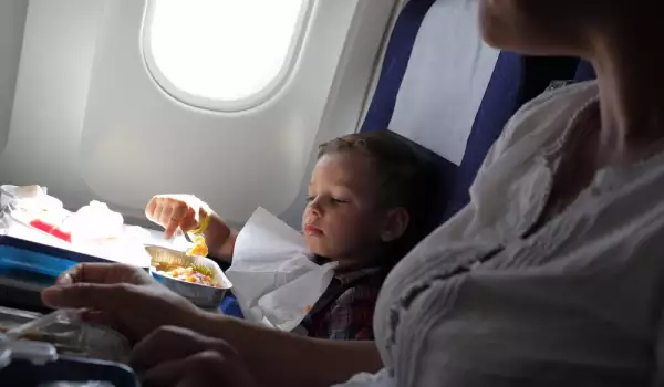 Храна в самолета