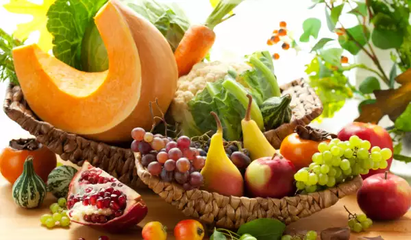 есенни плодове и зеленчуци