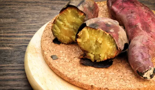 Сладките картофи могат ли да се ядат с кожата?