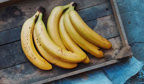 Магнезият и калият в бананите