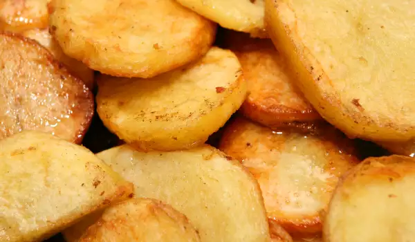 Бланширани картофи