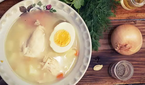 Тайната на вкусната пилешка супа