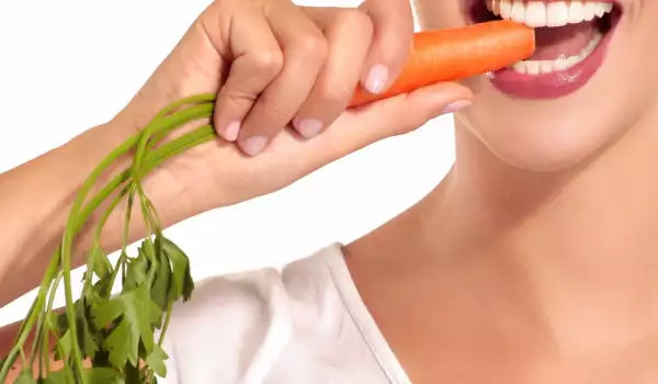 морковите засищат глада