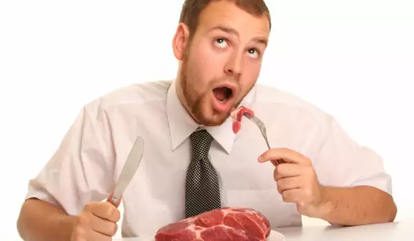 Ядене на месо