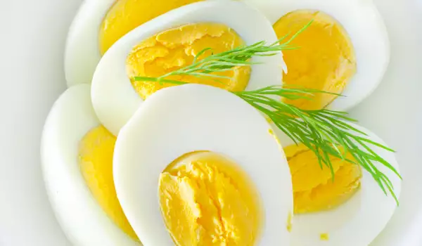 Количество протеини в яйцата