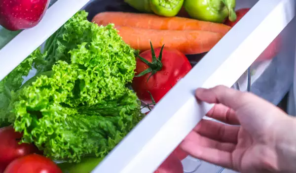 зеленчуци в хладилника