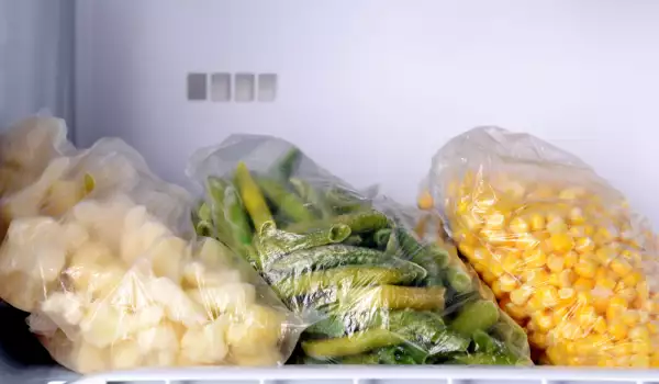 Кои зеленчуци могат да се замразяват?