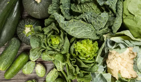 зеленолистни зеленчуци срещу мигрената
