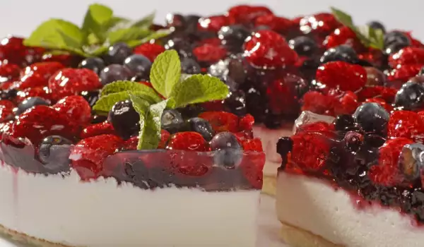 Как да желираме плодове за торта?