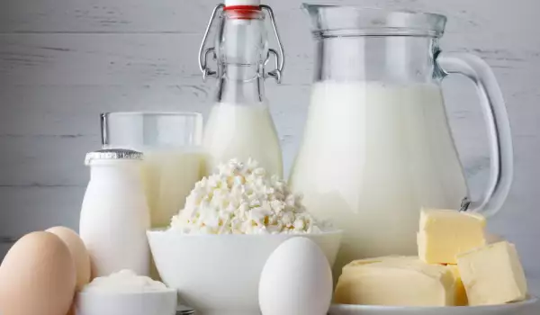 млечните продукти са храни без целулоза