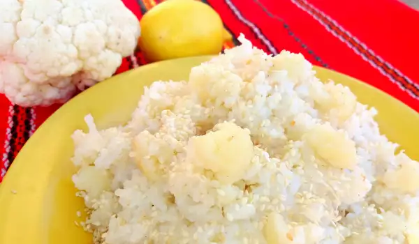 Как се приготвя ориз от карфиол