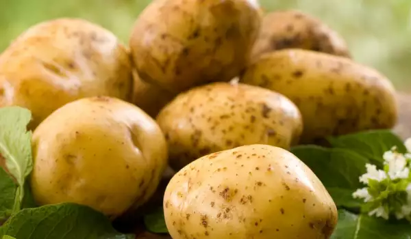 картофи с кората