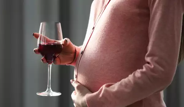 Виното по време на бременност