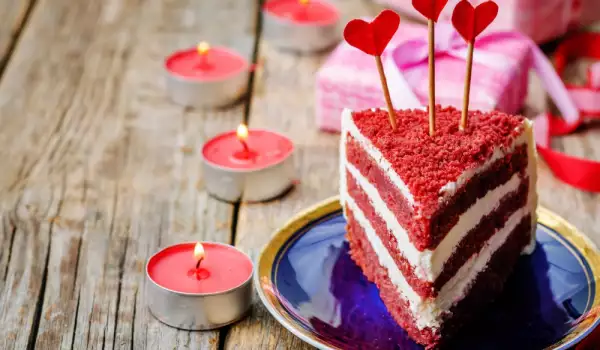 История на тортата Червено Кадифе