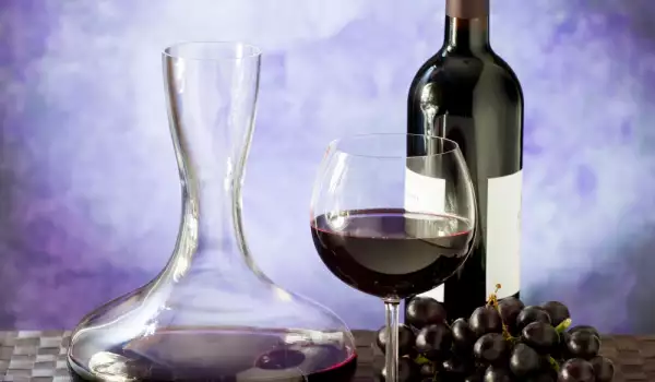 Съхраняване на червено вино