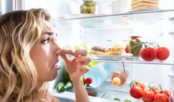 Как да се отървем от миризмата в хладилника