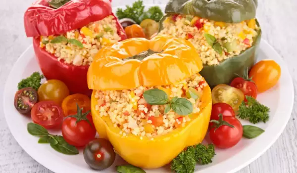 пълнени чушки с кускус