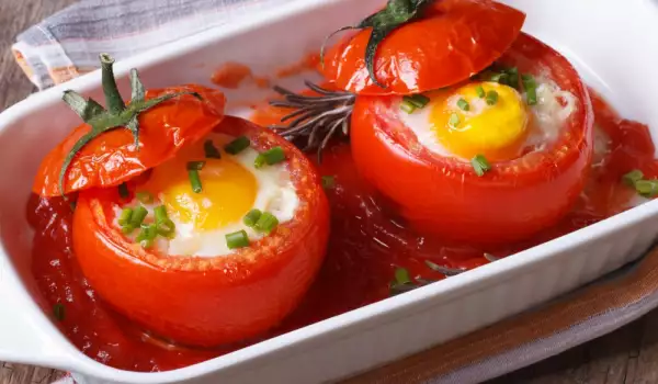 Идеи за предястия с пълнени домати