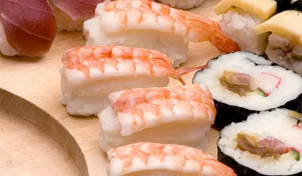 Как се съхранява суши?