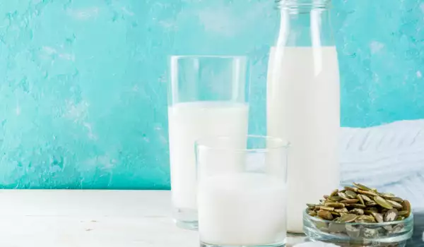Как да направим мляко от тиквени семки