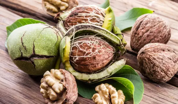 Зелени орехи - ползи и приложение