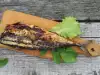 От коя страна се пече първо скумрията на скара?