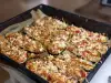Патладжан със сирена и зеленчуци на фурна