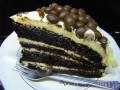 Торта с бял шоколадов мус