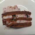 Брауни торта с боровинки и маскарпоне