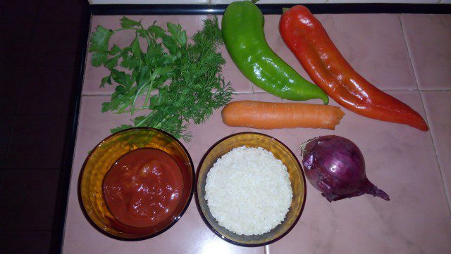 Постен ориз със зеленчуци