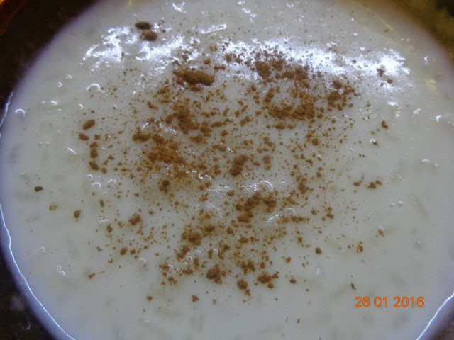 Ванилово мляко с ориз