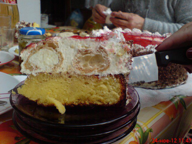 Еклерова крем торта