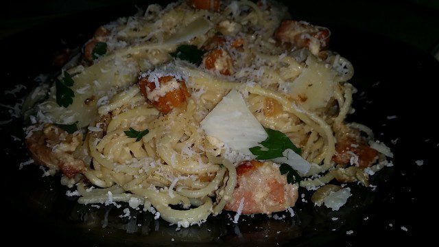 Моите Spaghetti alla Carbonara за 35 минути