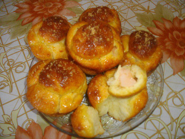 Ароматни хлебчета с портокалов крем