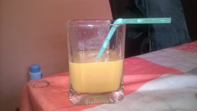 Сок от тиква и портокал