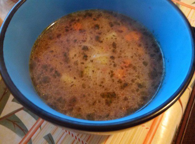 Картофена супа с пресен лук